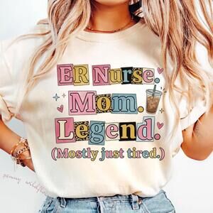 Funny Er Nurse Graphic Tee Â€” Emergency Room Rn Gift Shirt, Mothers Day Nursing